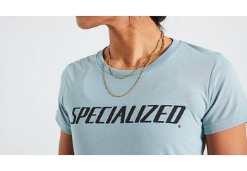 Specialized Wordmark T-Shirt Damen kurzarm Garnet Red Gr. S - Produktbild - 4