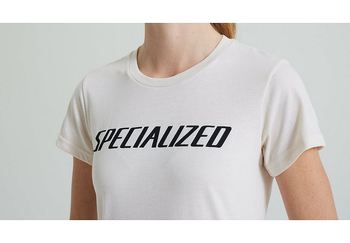 Specialized Wordmark T-Shirt Damen kurzarm Garnet Red Gr. S - Produktbild - 10
