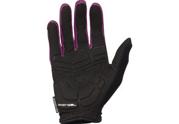 Specialized Body Geometry Sport Gel Langfinger-Handschuhe Damen Vivid Red Gr. M - Produktbild - 6