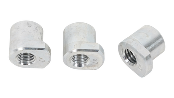 Specialized BLT SL 1.1 MOTOR, THREADED MOTOR MOUNT INSERTS, NON-DRIVE SIDE, ALLOY, SILVER (3 PCS.) Black - Produktbild - 1