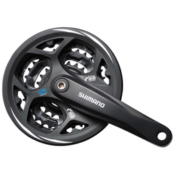 SHIMANO Kurbelgarnitur ALTUS FC-M311 7-fach/8-fach 170 mm 48-38-28 Zähne - Produktbild - 1