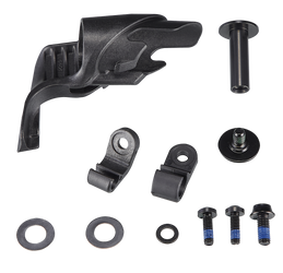 Specialized Befestigungsset für den Brain-Dämpfer am Epic, Modelljahr 2021, mit Leitungsklemmen und Kettenstrebenhülse - Produktbild - 1