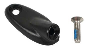 Specialized CBS HOOD SCOOP, TARMAC SL5 & VENGE TOPTUBE EXIT PORT, 5MM BRAKE HOUSING STOP, W/ BOLT Black One Size - Produktbild - 2