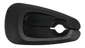 Specialized CBG HOOD SCOOP, ICR ENTRY PORT, 2-CABLE SPLIT PLASTIC COVER, WIDE CB6-164 PROFILE, W/O BOLT Black - Produktbild - 1