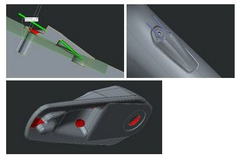 S186500004---0-21417319.png Specialized Abdeckung für den Unterrohr-Zugeinlass am Rennrad, Aluminium, mit 4-mm-Hüllenanschlägen - Produktbild - 1