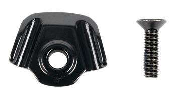 Specialized CBG HOOD SCOOP, MY18-20 EPIC, ALLOY FRAME, DOWNTUBE EXIT PORT COVER, 4MM SHIFT / 5MM BRAKE, W/ BOLT Black One Size - Produktbild - 2
