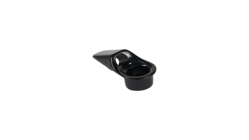 Specialized CBG HOOD SCOOP, CHAINSTAY EXIT PORT COVER, 4MM THRU HOLE FOR SHIFT HOUSING, W/O BOLT Black One Size - Produktbild - 3