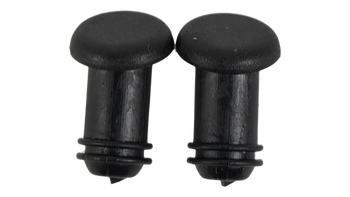 Specialized CBG PLUG, ICR ENTRY PORT, SOLID RUBBER PLUG - ANGLED TOP, 4.35MM (2 PCS) Black 4.35mm - Produktbild - 2