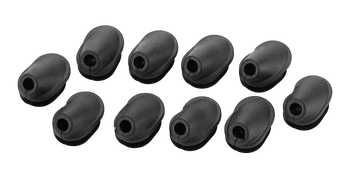 Specialized CBG GROMMET, FRONT DERAILLEUR EXIT PORT, SPLIT RUBBER GROMMET, FOR DI2 WIRE (10 PCS/BAG) Black One Size - Produktbild - 1