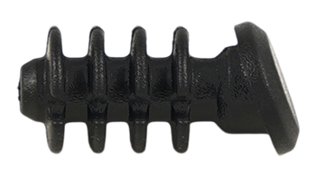 Specialized CBG PLUG, ICR ENTRY/EXIT PORT, RIBBED SOLID RUBBER PLUG - ANLGED TOP, TO FIT 6-7MM HOLE Black - Produktbild - 1