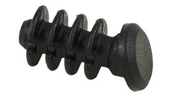 S246500010---1-21417407.png Specialized CBG PLUG, ICR ENTRY/EXIT PORT, RIBBED SOLID RUBBER PLUG - ANLGED TOP, TO FIT 6-7MM HOLE Black - Produktbild - 2