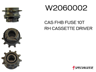 Specialized CAS FHB FUSE 10T RH CASSETTE DRIVER One Color 10T - Produktbild - 1