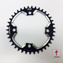Specialized CHR FSA GOSSAMER PRO, 38T, 10/11-SPD, 4-BOLT 110BCD, 1X MEGATOOTH RING, ALLOY (WA672B17ZYE401) Black - Produktbild - 1