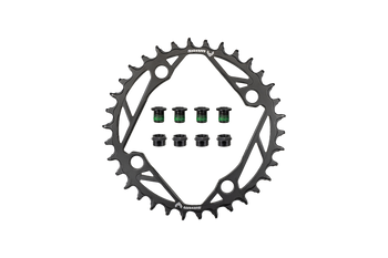 Specialized CHR TURBO, 34T, T-TYPE 12-SPD, 4-BOLT, 104BCD, 1X RING, STEEL, SRAM (00.6218.034.003) Black 34T - Produktbild - 1
