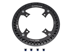 196625209604-21417542.png Specialized CHR TURBO, 44T, 11/12-SPD, 104BCD, 1X RING, NARROW WIDE, ALLOY, W/ CHAIN RING GUARD, PRAXIS Black 44T - Produktbild - 1