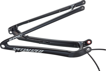 Specialized CHS MY21 EPIC, REAR STAY ASSEMBLY, 29, CARBON, 12X148MM - CARBON / GLOSS BLACK / WHITE One Size - Produktbild - 1