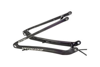 Specialized CHS MY23 SW EPIC, REAR STAY ASSEMBLY, 29, CARBON, 12X148MM - PRPTNT/CHRM Purple Tint/Chrome - Produktbild - 1