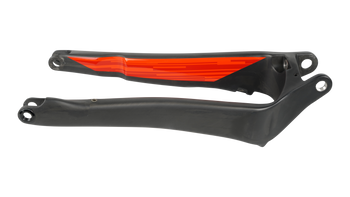 Specialized CHS MY16 SW CAMBER 650B, CARBON CHAINSTAY, 12X142MM - SATIN/GLOSS CARBON ROCKET RED/FLORED - Produktbild - 1