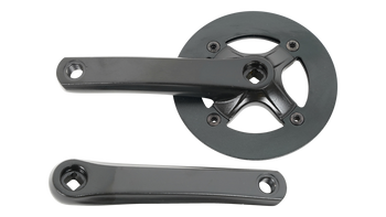 Specialized CRK KIDS, 160MM, ALLOY, SQUARE-TAPER, 104BCD, 32T RING, 1X9-SPD, W/ CHAINRING GUARD (NO BB) Black 160mm - Produktbild - 1