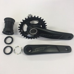 Specialized CRK STOUT, 170MM, CRANKSET, ALLOY, PF30 / 30MM ALY SPINDLE, 76BCD, 30T RING, 1X10-SPD, W/ BB Black - Produktbild - 1