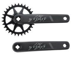 S201600010---0-21417928.png Specialized CRK STOUT, 175MM, L+R ARMS, ALLOY, SQUARE-TAPER, 30T RIVETED RING, 1X10-SPD, BLACK 175mm - Produktbild - 1