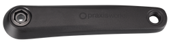 S201600026---0-21417940.png Specialized CRK TURBO, BROSE ISIS SPLINE (G1), 165MM, NON-DRIVE SIDE ARM, ALLOY, PRAXIS Black 165mm - Produktbild - 1
