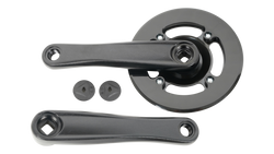 S161600021---0-21418057.png Specialized CRK KIDS, 152MM, L+R ARMS, ALLOY, SQUARE-TAPER, 30T RIVETED RING, 1X9-SPD, W/ BASH GUARD (NO BB) Black 152mm - Produktbild - 1