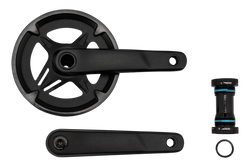 S221600027---0-21418145.png Specialized CRK SAMOX, 170MM, CRANKSET, ALLOY, BSA 24MM SPINDLE, 40T RIVETED RING, 1X11-SPD, W/ BB AND CG (GAC29-017NAP-C45) Black 170mm - Produktbild - 1
