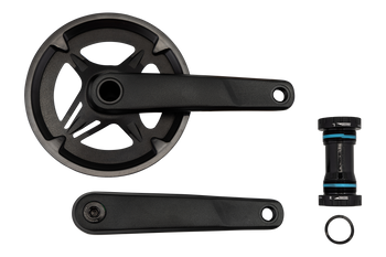 Specialized CRK SAMOX, 175MM, CRANKSET, ALLOY, BSA 24MM SPINDLE, 40T RIVETED RING, 1X11-SPD, W/ BB AND CG (GAC29-017NAP-C45) Black 175mm - Produktbild - 1