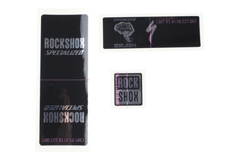 Specialized DCL ROCKSHOCK, SHOCK DECAL KIT, MY20 EPIC BRAIN, POLAR FOIL (11.4418.030.001) One Size - Produktbild - 1 Specialized DCL ROCKSHOCK, SHOCK DECAL KIT, MY20 EPIC BRAIN, POLAR FOIL (11.4418.030.001) One Size - Produktbild - 1