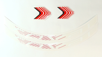 Specialized DCL MY11 CONTROL TRAIL AL FRONT FOR BLK RIM/RED WEDGE(NO LONGER PRODUCED) Black / Red One Size - Produktbild - 1