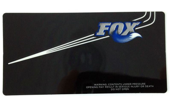Specialized DCL FOX MY11 SAFIRE IV RESERVOIR LOWER DECAL (024-02-334) One Color One Size - Produktbild - 1