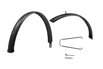 Specialized FND MY23 TERO X 5.0 & 6.0, 29, FRONT & REAR FENDER SET W/ MOUNTING HARDWARE Black 29" - Produktbild - 1