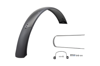 Specialized FND MY24 PORTO, FRONT FENDER, 24"; ALLOY, 78MM WIDTH Black 24" - Produktbild - 1