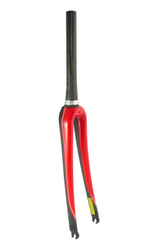 Specialized FRK MY11 AMIRA SW FORK 1-3/8 51MM RAW CARB/FLO RED(NO LONGER PRODUCED) Raw Carbon / Flo Red 700C - Produktbild - 1