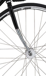 Specialized FRK MY12 LANGSTER STEEL FORK 45MM 1 IN BLK/CHRM Black / Chrome 700C - Produktbild - 1