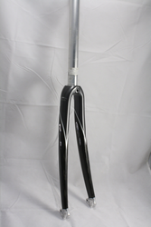 Specialized FRK SEQUOIA CARBON FORK 47MM ALLOY STEER W/RACK EYELETS CHARCOAL/BLK(NO LONGER PRODUCED) Charcoal / Black 700C - Produktbild - 1