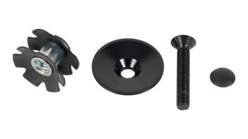 Specialized HDS SUB, TOP CAP FOR 1-1/8" STEER , ALLOY, BLACK, W/ STEEL BOLT & STAR NUT One Size - Produktbild - 1