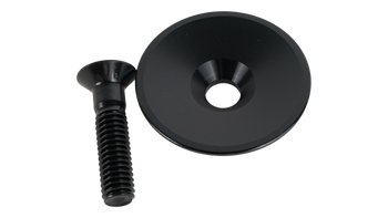 Specialized HDS SUB, 1-1/8" LIGHTWEIGHT ROAD TOP CAP, ALLOY, BLACK, W/ M6X25L ALLOY BOLT One Size - Produktbild - 1