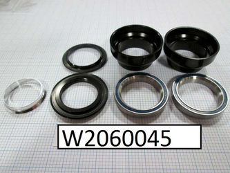 Specialized HDS MTN 10MM ALLOY CUPS CART BEARINGS BLK Black 1-1/8" - Produktbild - 1