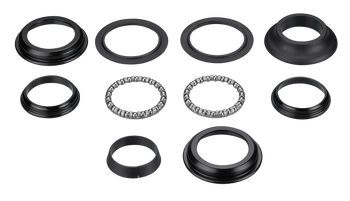 Specialized HDS COMPLETE, ZS44 TOP & BOTTOM CUPS, 5/32" LOOSE BALL UPPER & LOWER BRGS, 50MM CONE TOP COVER & CROWN RACE FOR 1-1/8" STRAIGHT STEERER One Color - Produktbild - 1