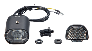 Specialized LGT FRONT, LEZYNE, HECTO E65, 210 LUMENS / 12V, STEM MOUNTED, W/ FASTON CONNECTORS Black One Size - Produktbild - 1