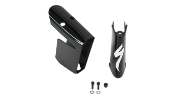Specialized FRM SHIV DISC, NOSECONE, W/ BOLT AND WASHER, FOR MED FRAME - GLOSS CARBON Gloss Black/White - Produktbild - 1
