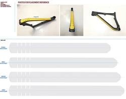 S189900015---0-21421768.png Specialized MSC PROTECTOR, MY18 EPIC, ALLOY & CARBON, MYLAR DOWNTUBE PROTECTOR, SIZE MED Clear - Produktbild - 1