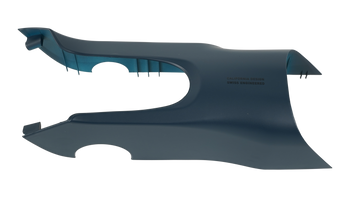 Specialized ELE COVER, VADO/COMO (GEN.1), TOP MOTOR COVER - SATIN CAST BLUE Satin Cast Blue/Black - Produktbild - 1