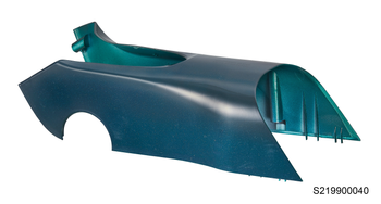 Specialized ELE COVER, VADO/COMO (GEN.1), TOP MOTOR COVER - FOREST GREEN / BLACK One Size - Produktbild - 1