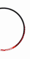 Specialized RIM MY12 ROVAL FRONT CONTROL SL 24H CARB W/RED DECAL (NO LONGER PRODUCED) Satin Carbon / Red Decal 26" - Produktbild - 1