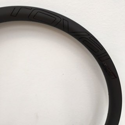 Specialized RIM MY15 ROVAL RAPIDE CLX 40 DISC SCS TUBULAR REAR RIM 24H BLK DECAL (LF12 HUB) Satin Carbon/Black - Produktbild - 1