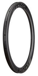 Specialized RIM MY20 RAPIDE CLX, 700C, FRONT, CARBON, 18H, DISC, 21MM INTERNAL, 51MM DEPTH (NON-TUBELESS COMPATIBLE) (CR1871) - SATIN CARBON W/ BLACK DCL 700C - Produktbild - 1