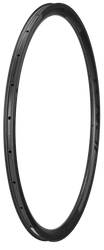 Specialized RIM MY21 ALPINIST CL, 700C, REAR, CARBON, 24H, DISC, 21MM INTERNAL (NON-TUBELESS COMPATIBLE) (CR1870) - SATIN CARBON W/ BLACK DCL 700C - Produktbild - 1